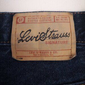Levi's Strauss Signature Men's Medium Wash Straight Leg Jeans